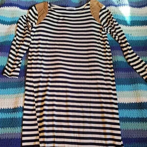 Caralase Stripped Dress